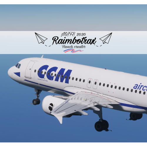 CCM A320 F-HBEV [raimbotrax][Fenix V2B2][8K]