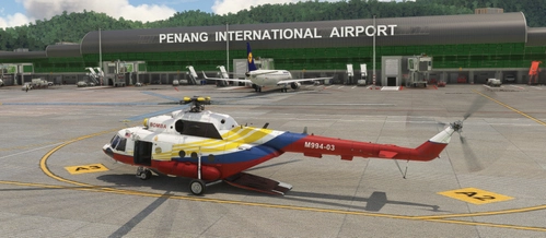 Cera Sim Mi-17-v5 Malaysian Fire and Rescue (Bomba) Air Wing (M994-03)