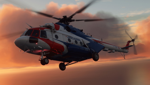 CeraSim Mi-17 - Türkiye Jandarma (8K)