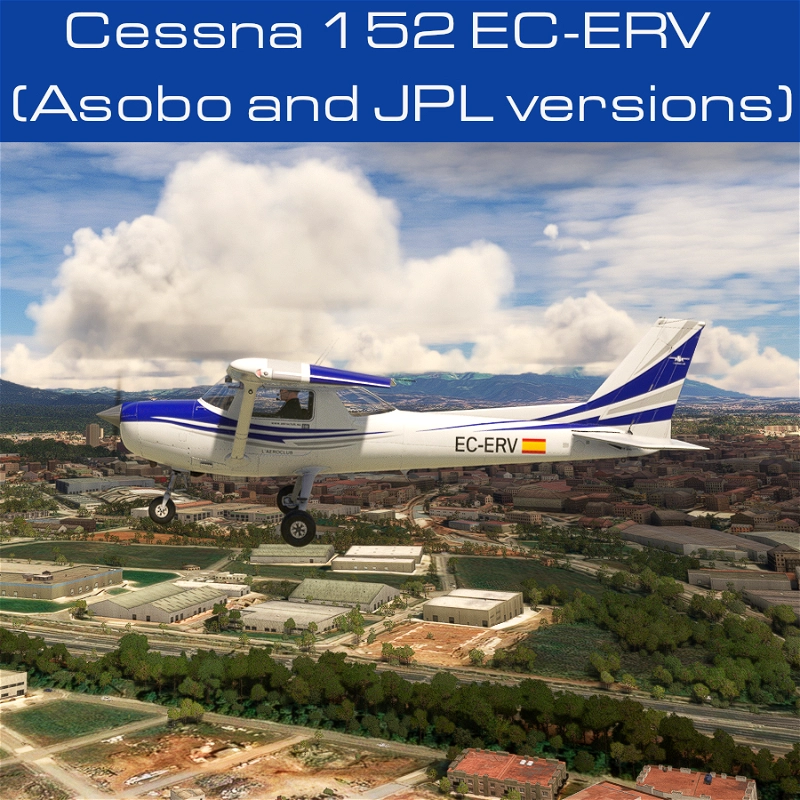 Cessna 152 EC-ERV for Microsoft Flight Simulator | MSFS