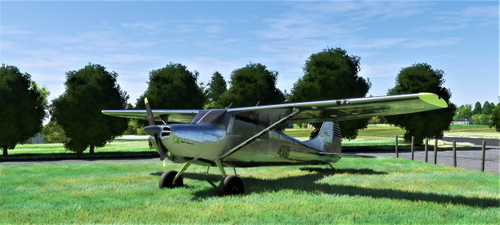 Cessna 170b Tundra Warren Grobbelaar STOL Livery