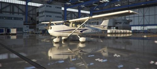 Cessna 172 G1000 Wheel and Floats LN-MPS Livery