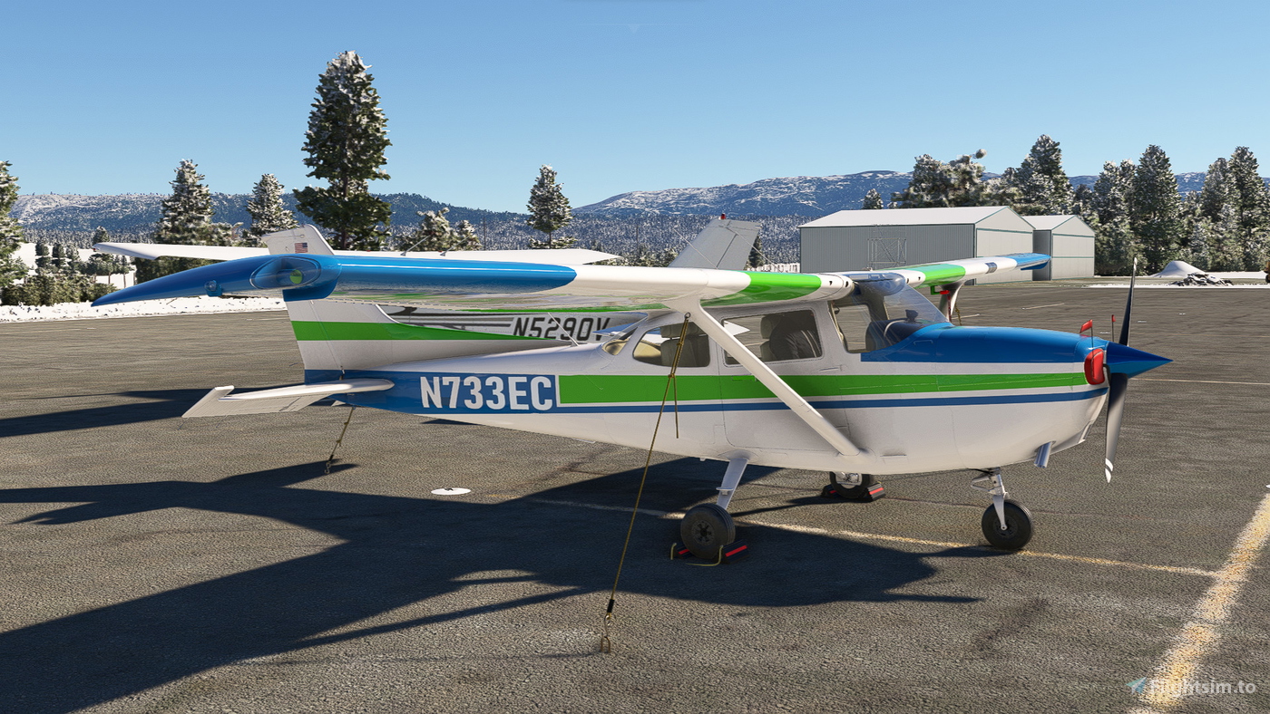 Cessna 172 N733EC (Bagolu, Classic) for Microsoft Flight Simulator | MSFS
