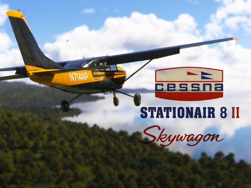 Cessna 207 Stationair 8 II: Black and Yeller'