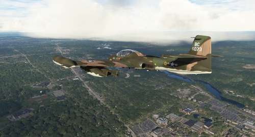 Cessna A-37B Dragonfly USAF 73-1073 Michigan  ANG
