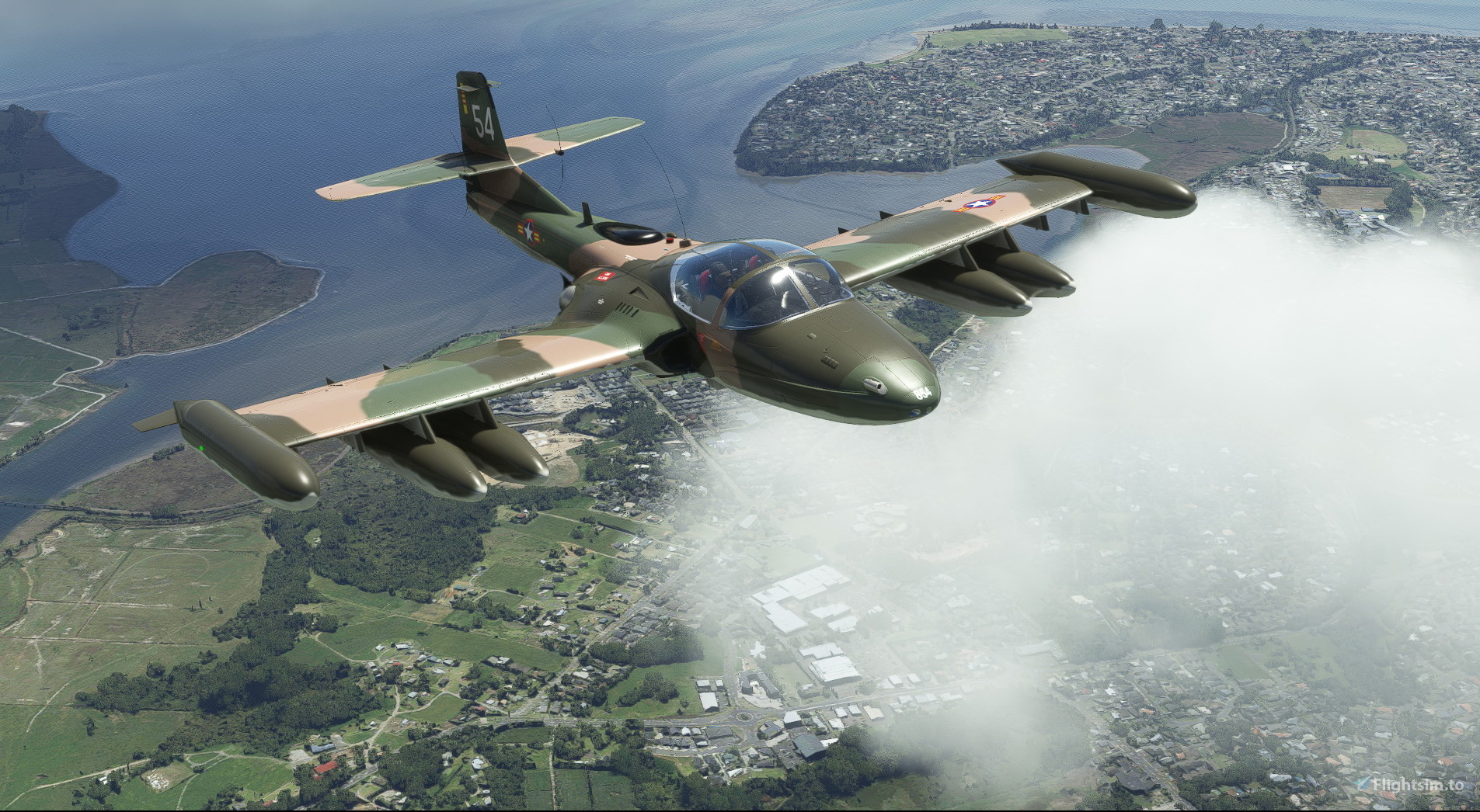 Cessna A-37B Dragonfly ZK-JTL for Microsoft Flight Simulator | MSFS