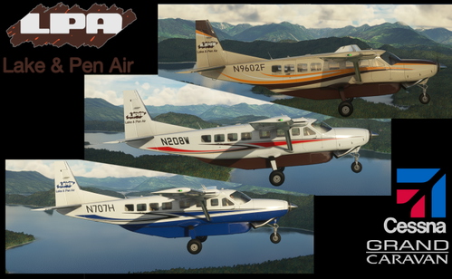 Cessna C208 Caravan Lake and Pen Air