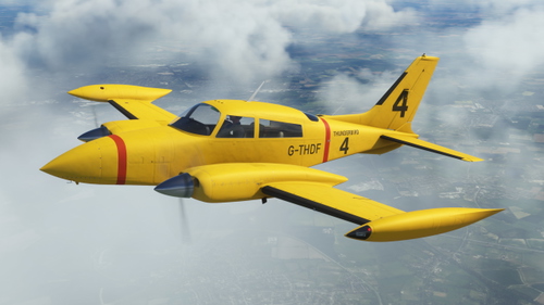 Cessna C310 G-THDF (Inspired by Thunderbird 4)