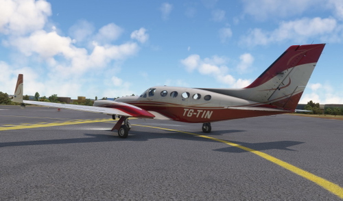 Cessna C414A -TG-TIN