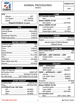 Cessna Citation CJ4 Normal Procedures thumbnail 2