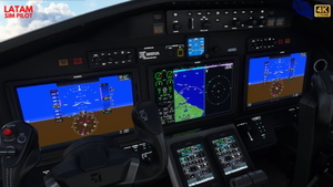 CESSNA CITATION LONGITUDE CUSTOM VIEWS by LATAMSIMPILOT thumbnail 6