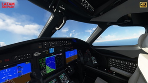 CESSNA CITATION LONGITUDE CUSTOM VIEWS by LATAMSIMPILOT thumbnail 10