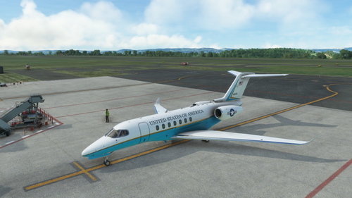 Cessna Citation Longitude USAF (fictional)