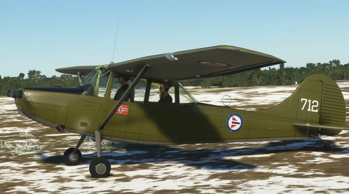 Cessna L-19 Bird Dog Norwegian Army 712
