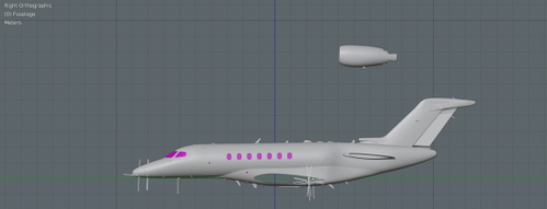 Cessna Longitide Blender Model