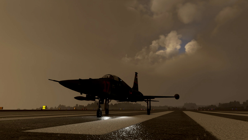 CF-5E 419 Sqn RCAF Aggressor Livery for Microsoft Flight Simulator | MSFS