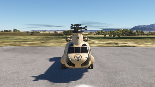 CH-47D French Army version sand color