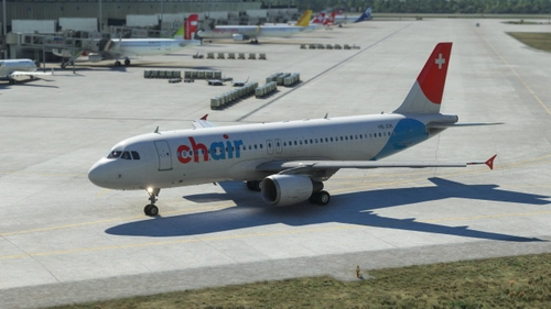 Chair Airlines (HB-JOK) - Fenix A320 [8K]