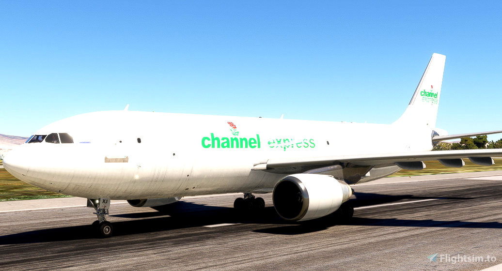 Channel Express G-CEXK - Airbus A300-600RF - Inibuilds for Microsoft ...