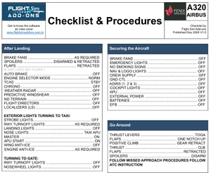 Checklist A320 Fenix thumbnail 3