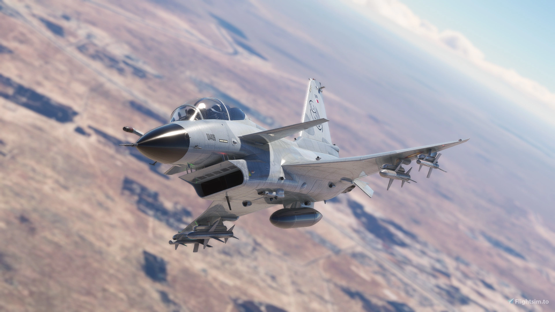 Marine RM Chengdu J-10S for Microsoft Flight Simulator MSFS