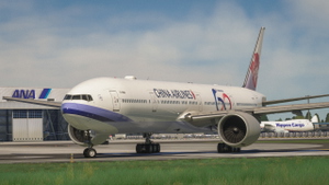 China Airlines  | B-18006 | 60th Anniversary Livery | PMDG 777-300ER thumbnail 7