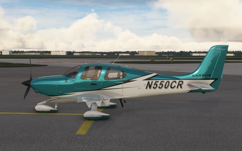 CIRRUS SR22T  N550CR