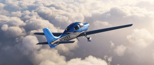 Cirrus SR22T G6 | Monarch Blue — 2020 Carbon | N722XX (8K)