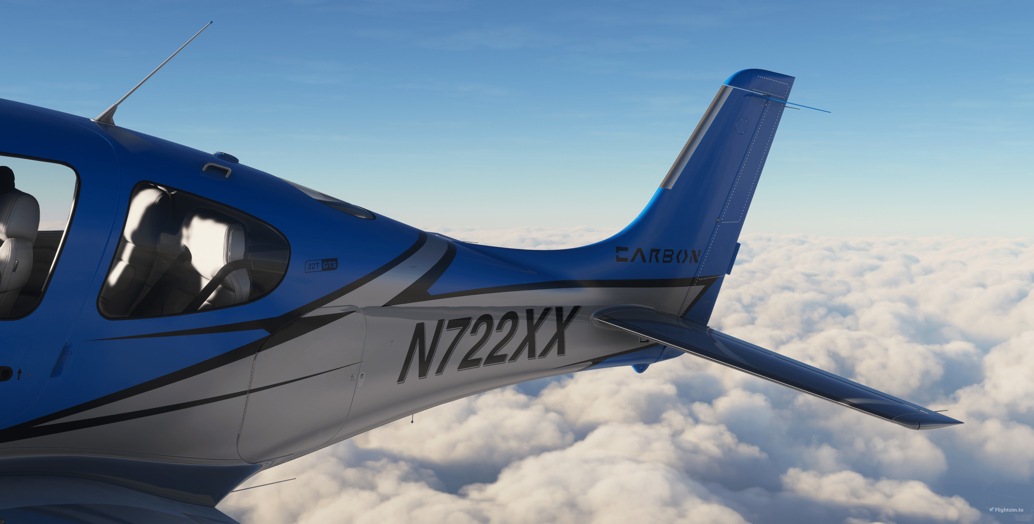 Cirrus SR22T G6 | Monarch Blue — 2020 Carbon | N722XX (8K) για το