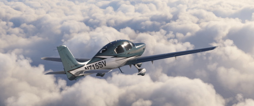 Cirrus SR22T G6 | Titan Grey — 2020 Carbon | N715SV (2K)