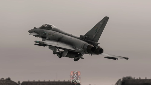 CJ Eurofighter - Enhanced weathered - RAF  3sqn