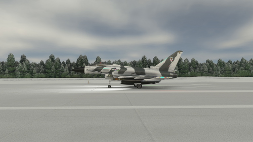 CJ Simulations Eurofighter Typhoon Arctic Camo