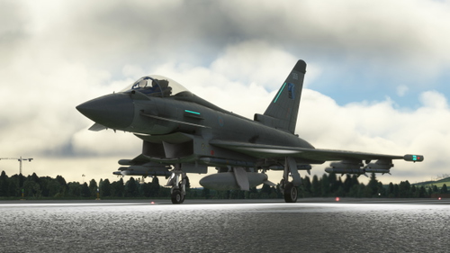 CJ Simulations Eurofighter Typhoon FGR.4 | RAF 140 EAW NATO Markings Livery ZK359 (8K Resolution)