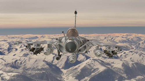 CJ Simulations Rafale M SS "Croatian Arctic Camo" (Fictional)