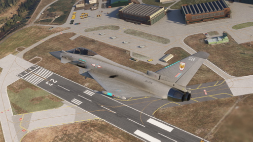 CJ Simulations Typhoon - RAF 1 Squadron Livery Pack (4 Liveries)(8K Textures)