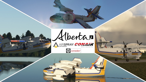 CL-415  Gov of Alberta Super Scoopers