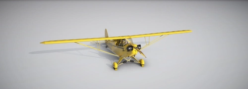 Classic Aircraft Simulations Piper Cub J3-65 Little Navmap Aircraft Performance