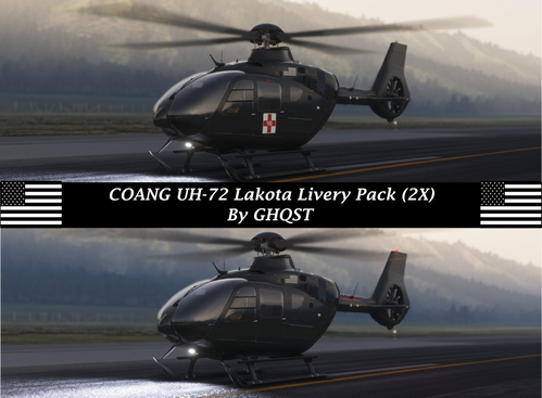 COANG UH-72 Lakota Livery Pack 2X