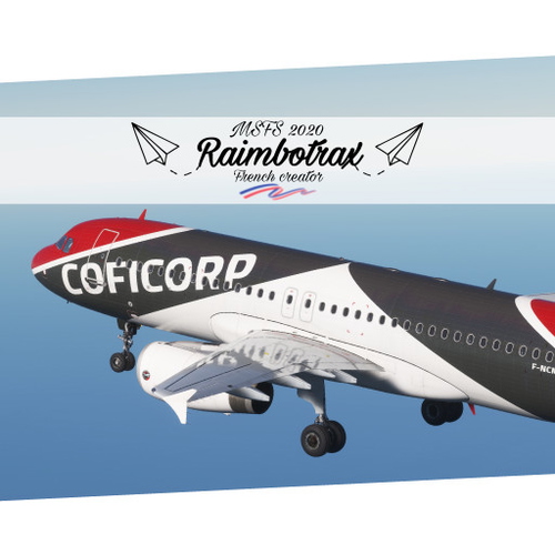 Coficorp A320  F-NCMT [dirty/clean][Fenix V2B2][8K]