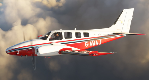 College of Air Training Hamble Baron Fleet Pack (G-AWA*) | Asobo Beechcraft Baron 58 [8K]