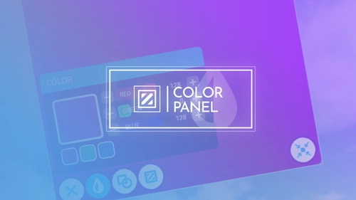 Color Panel for VR Passthrough