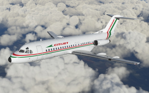 Comair F28-4000 ZS-NGB