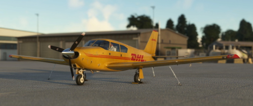 Comanche DHL, Fire and Camouflage livery