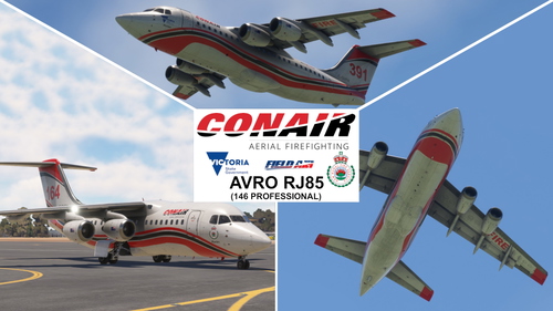 Conair Australian RJ85 Airtankers (JF 146 Pro)