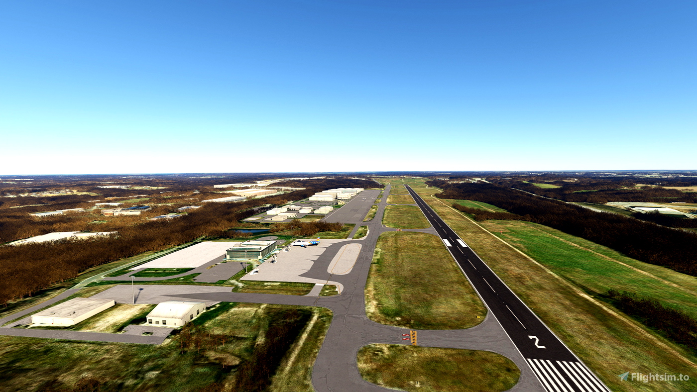 Concord Padgett Regional Airport Concord, North Carolina KJQF for Microsoft Flight Simulator