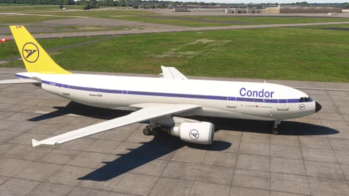 Condor  D-AIBD (Old Colors), A300-600R, Inibuilds
