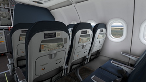 BFU READY! Condor Flugdienst D-AICR 8K + 4K w/ NEW Condor Cabin FENIX V2 A320 [ULTRA REALISM] thumbnail 2