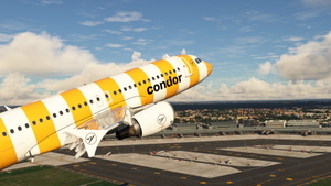 Condor Flugdienst D-AICU 8K w/ custom Cabin FENIX A320 [ULTRA REALISM] thumbnail 6