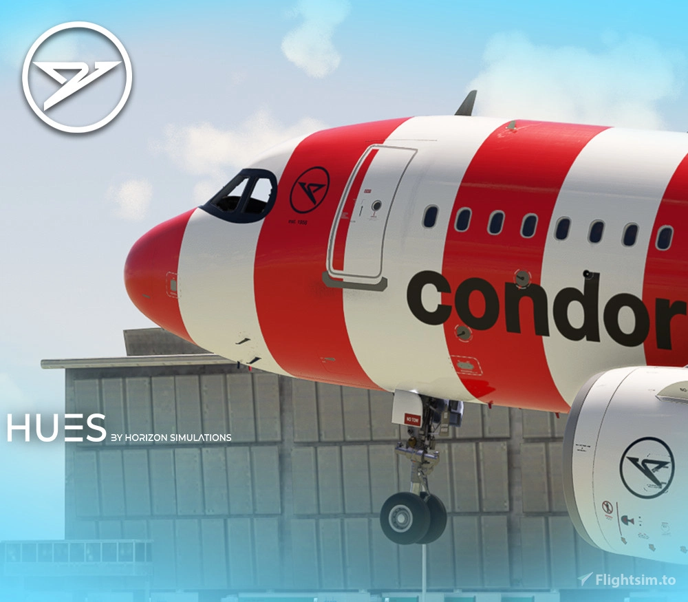 Condor 'Passion Red' D-ANCZ | FBW A32NX - Image 1