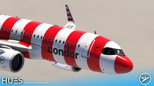Condor 'Passion Red' D-ANCZ | FBW A32NX thumbnail 3